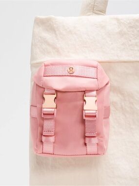 New Lululemon Everywhere Backpack Nano in Tea Rose